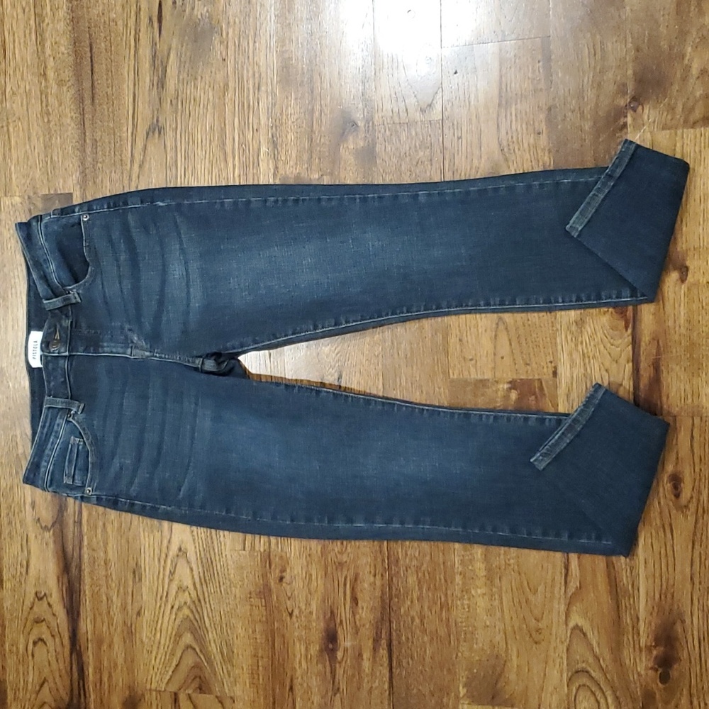 Womens Pistola dark wash skinny jeans size 28